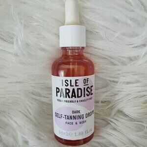 NWT Isle of Paradise Dark Self-Tanning Drops, 50mL